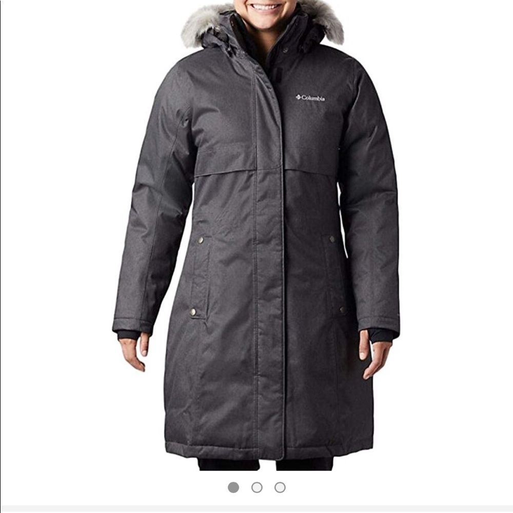 Ladies Columbia Apres Arson II Long Down Jacket